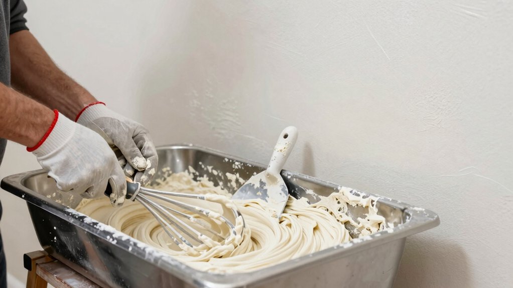 achieve perfect plaster consistency