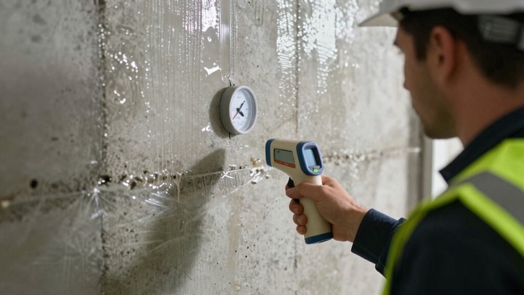 assess moisture sources and patterns