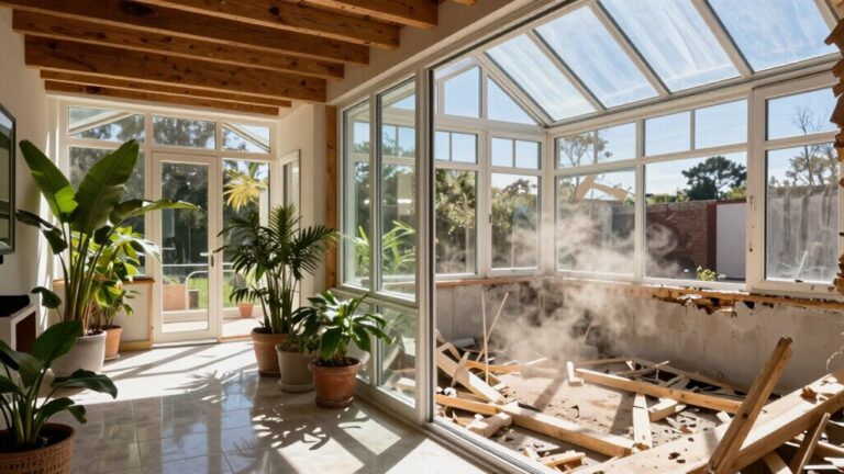 conservatory vs demolition costs
