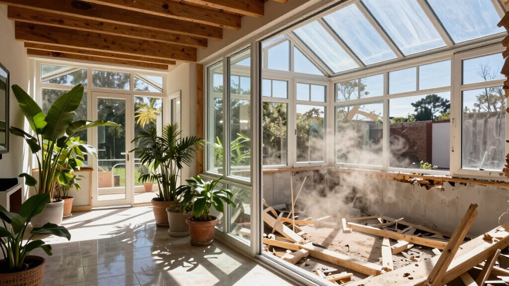 conservatory vs demolition costs