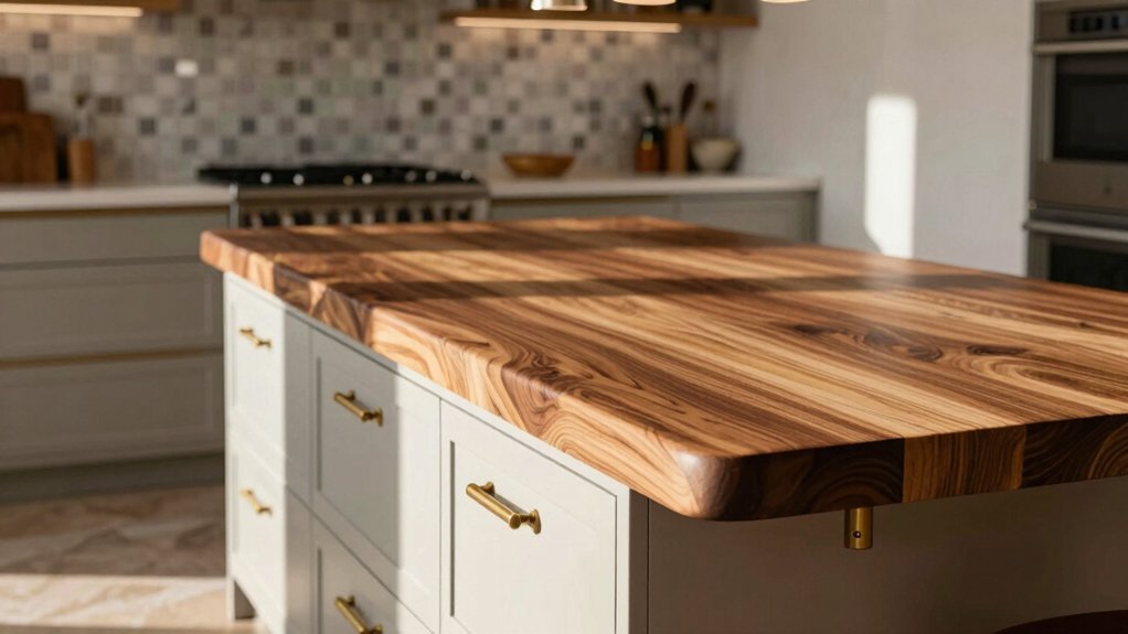 constructing a custom kitchen island