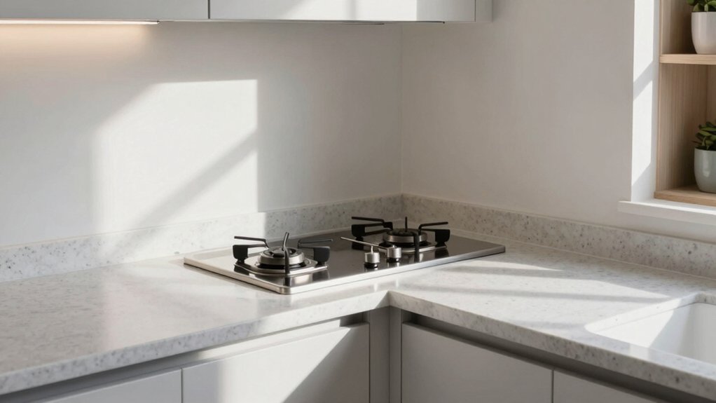 efficient corner kitchen design