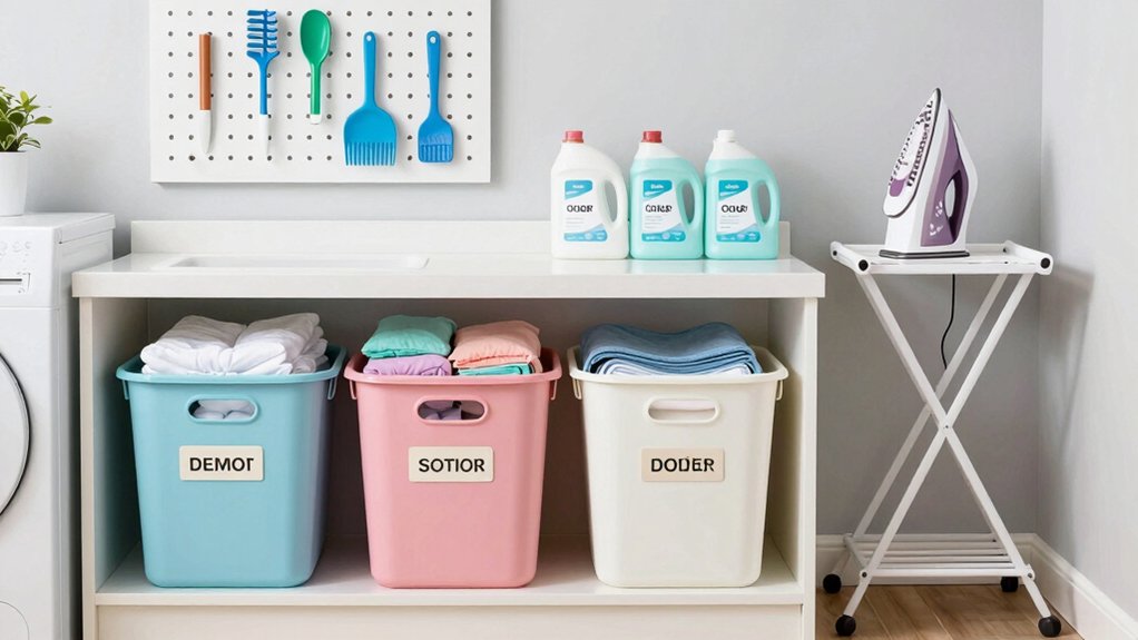 efficient laundry sorting process