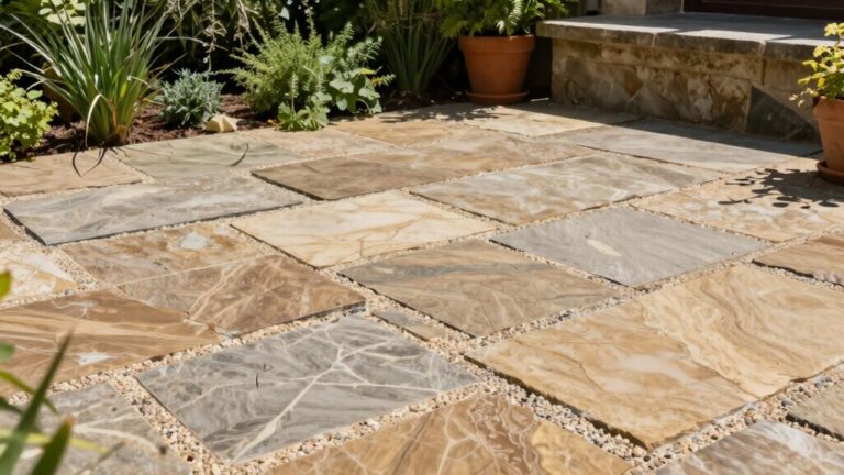 elegant natural stone patios