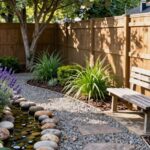 fence line garden ideas