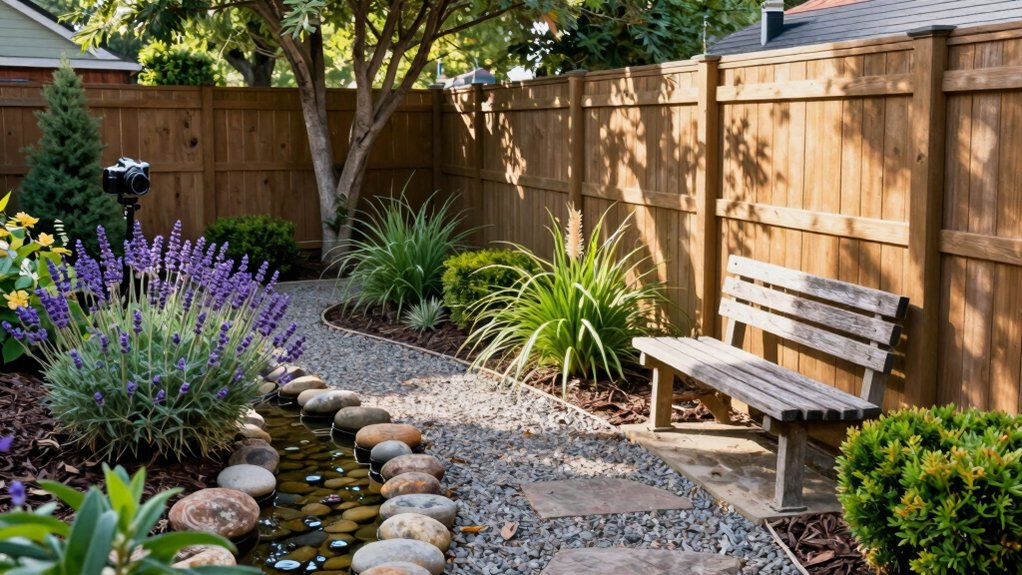 fence line garden ideas