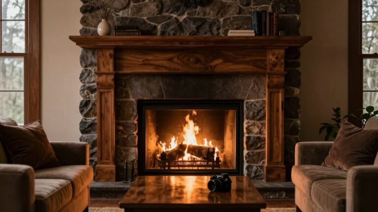 fireplaces influence living room design