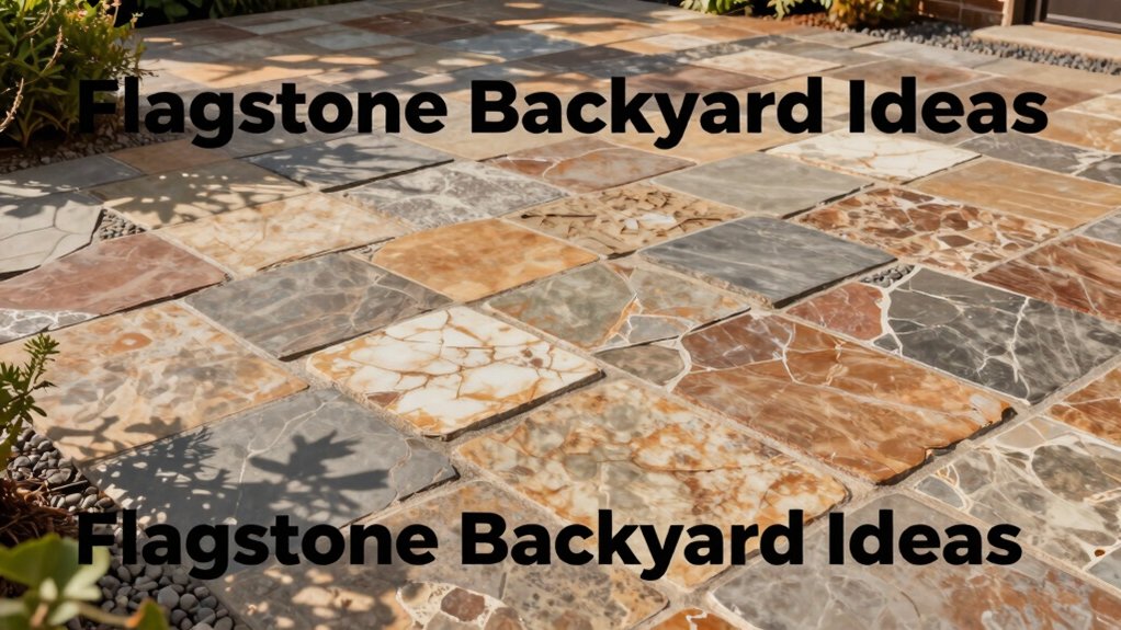 flagstone patio design details