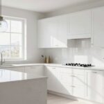ideal shades for white cabinets