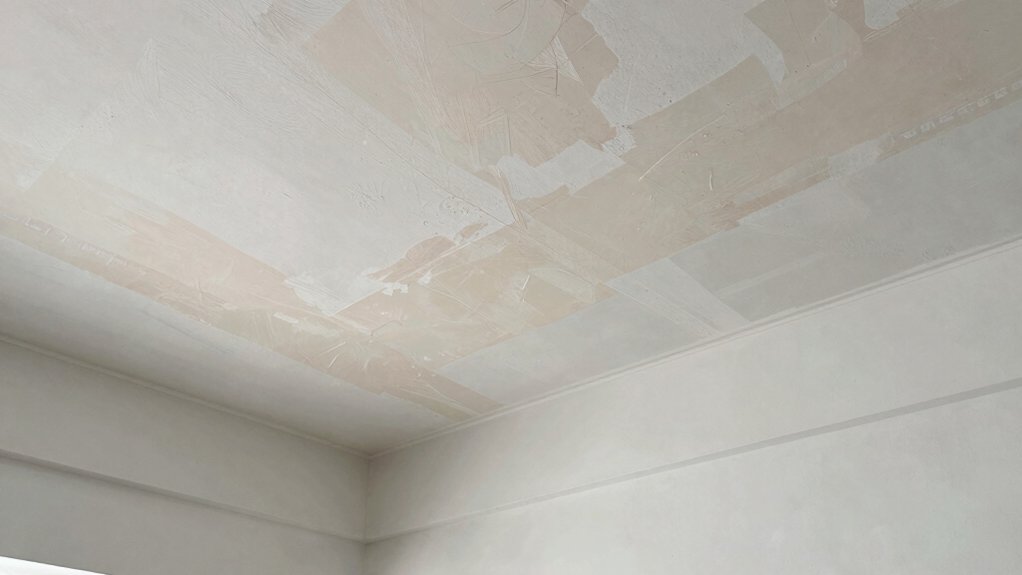 inspect ceiling surface and paint