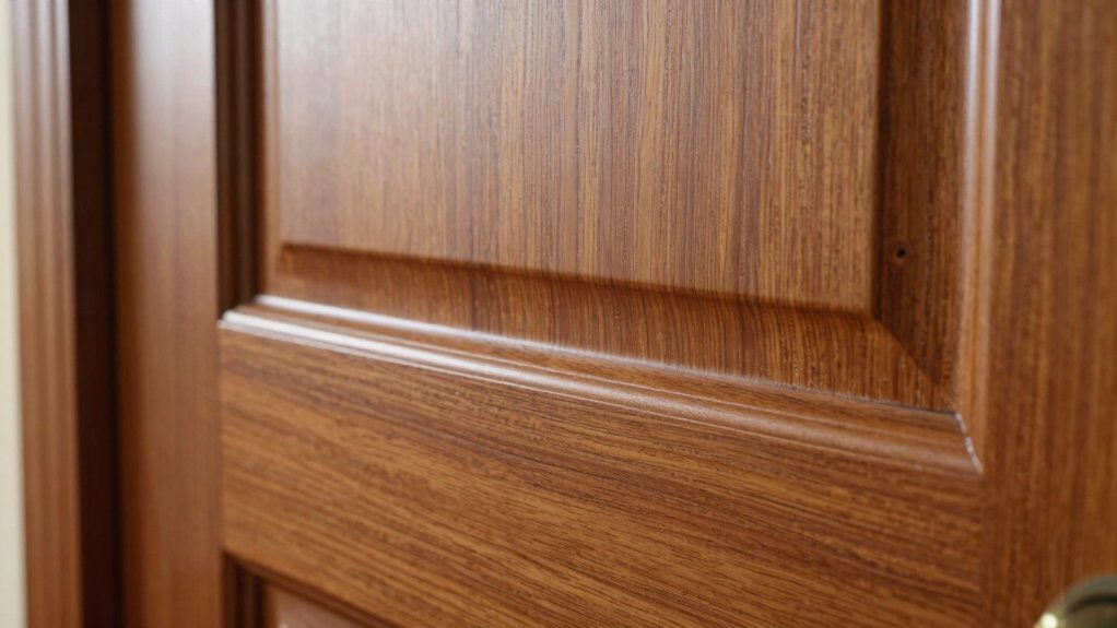 optimal interior wood door finish