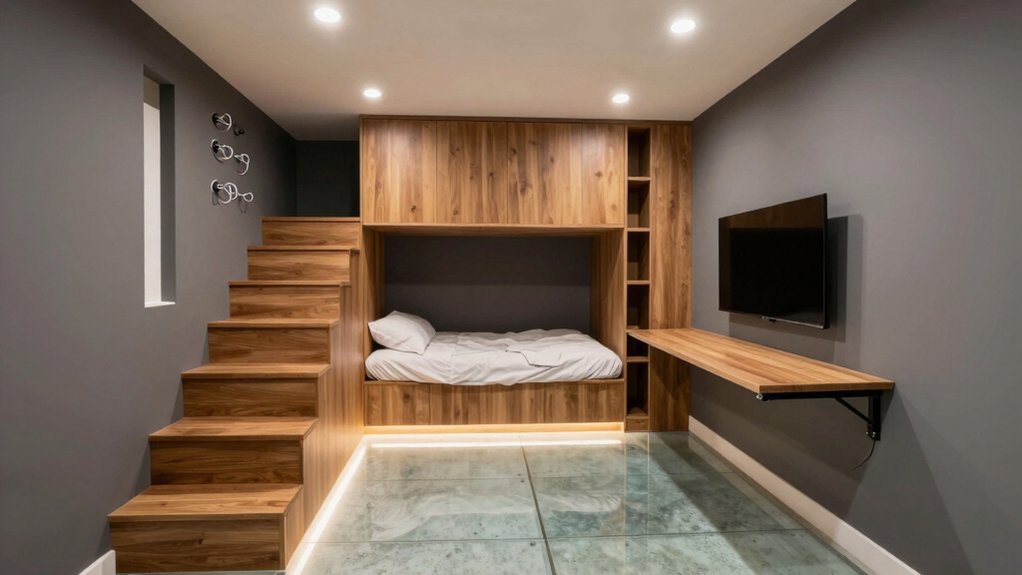 optimize small basement layouts