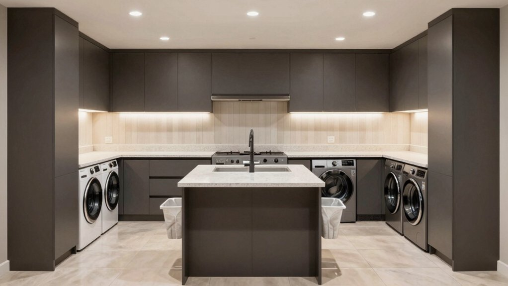 optimized laundry room layout