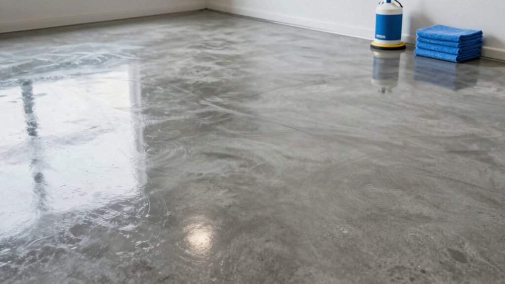 polished concrete floor maintenance