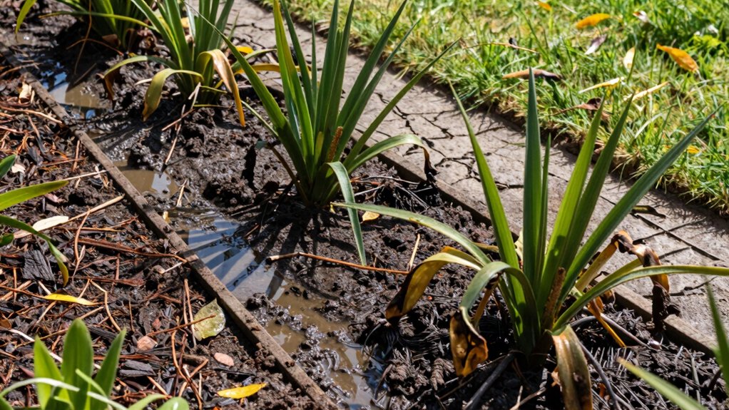 poor drainage harms plant roots