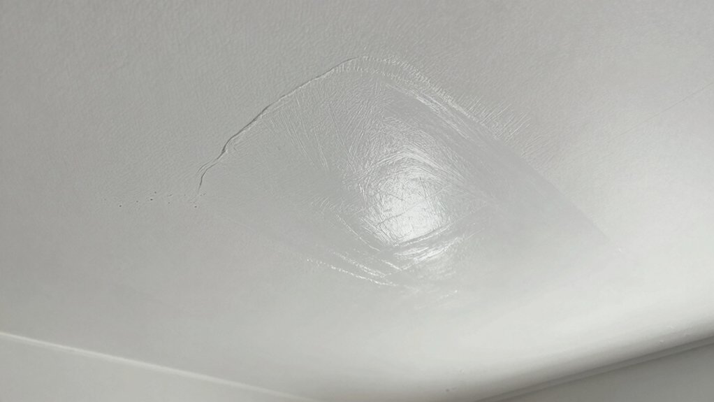 remove paint from ceiling