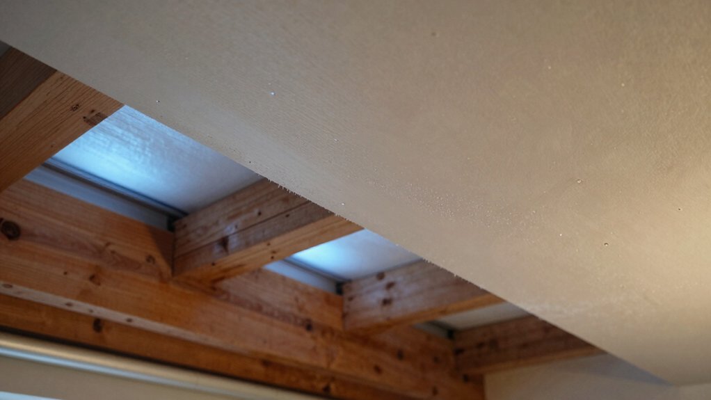 seasonal roof moisture dynamics