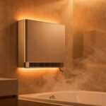 infrared bathroom heating solution
