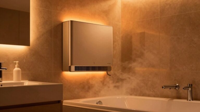 infrared bathroom heating solution