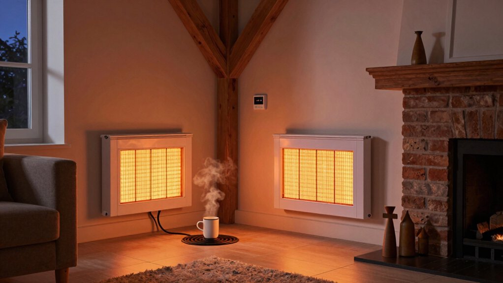 infrared heating efficiency and zones