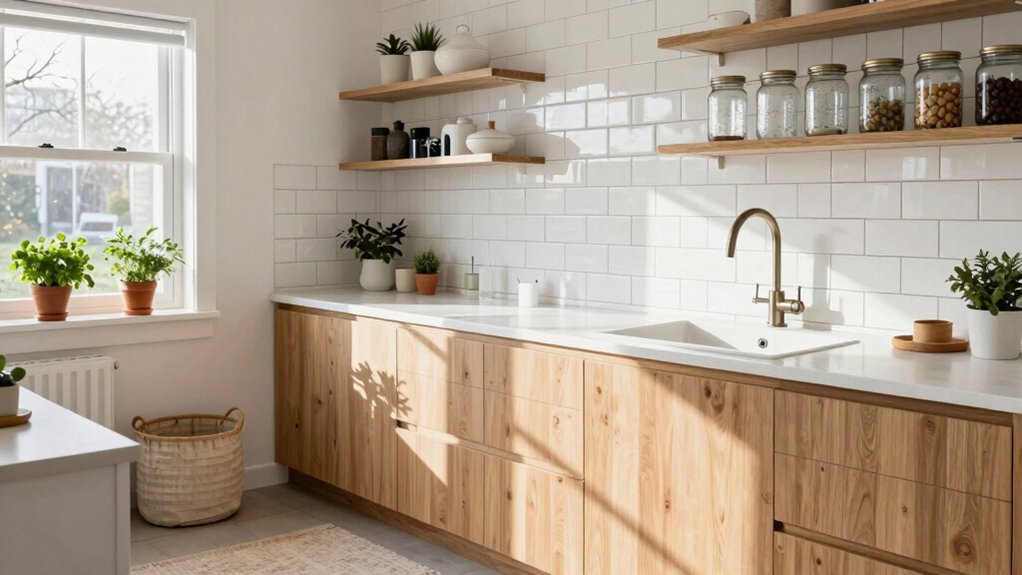 budget kitchen bathroom makeover