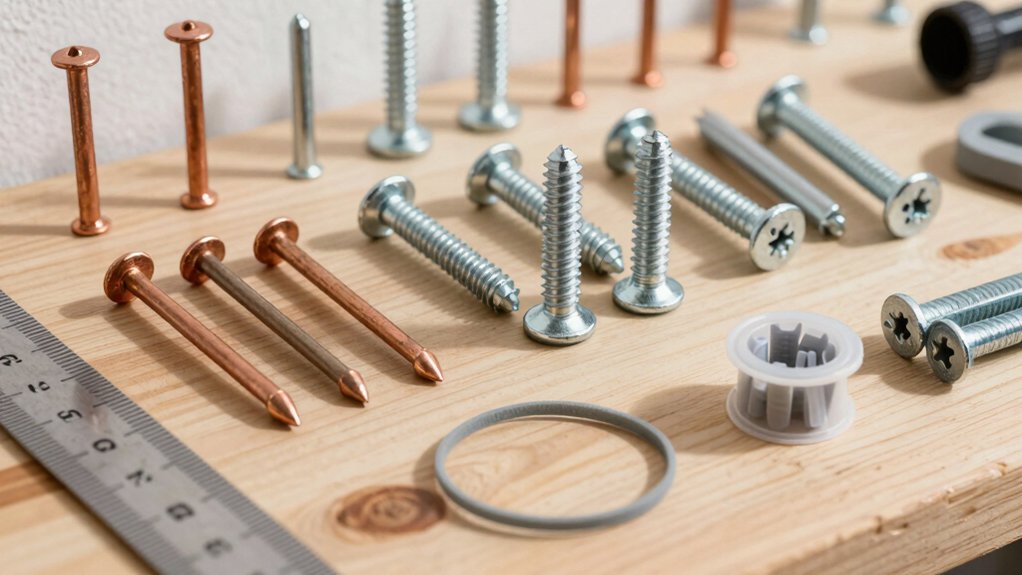 choose appropriate fastening methods