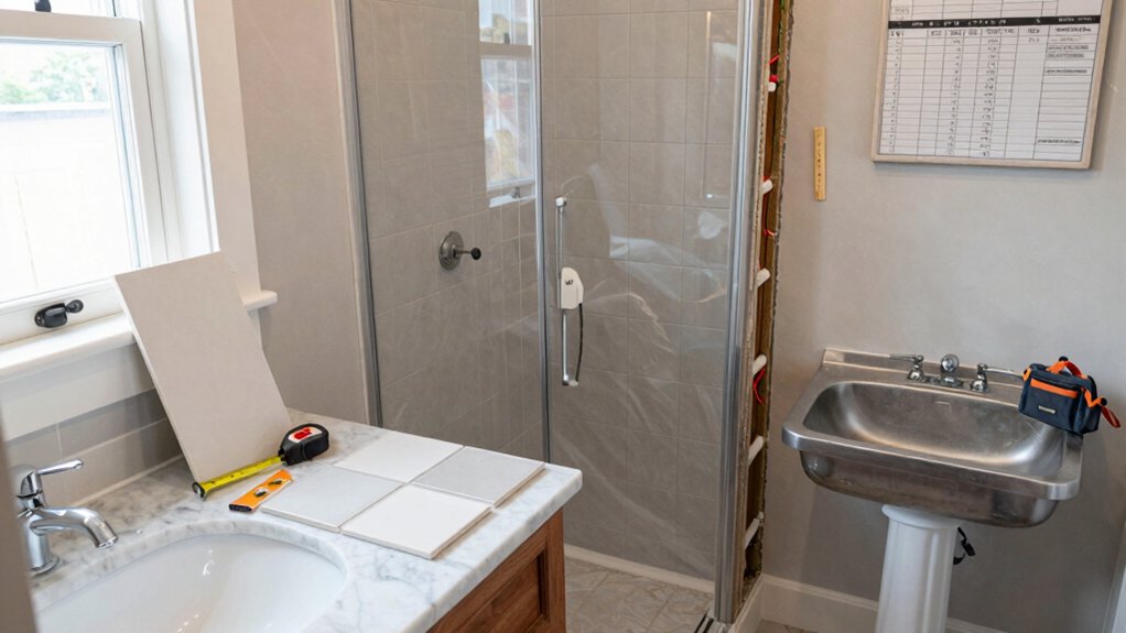 complete functional bathroom upgrade