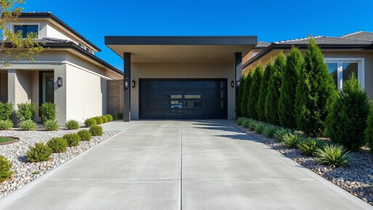 contemporary driveway design ideas
