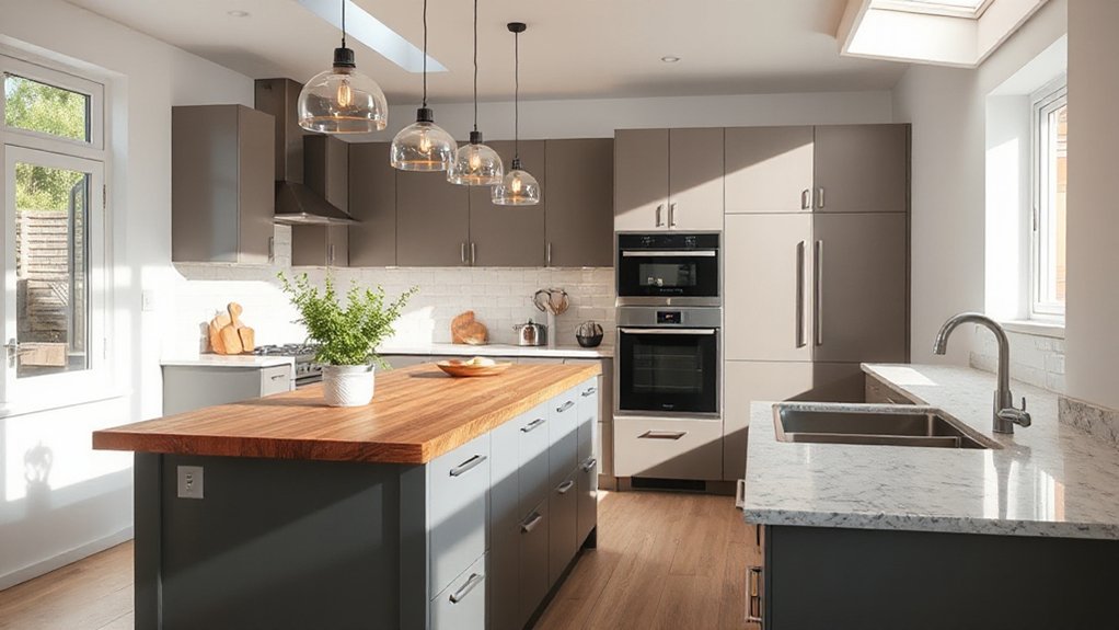 contemporary uk kitchen trends