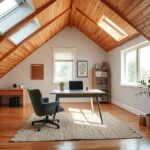 convert attic into office