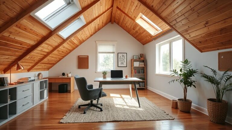 convert attic into office