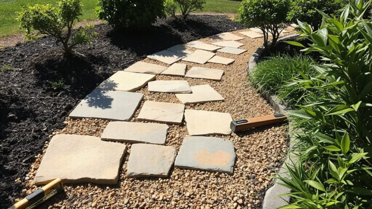 create easy garden walkway