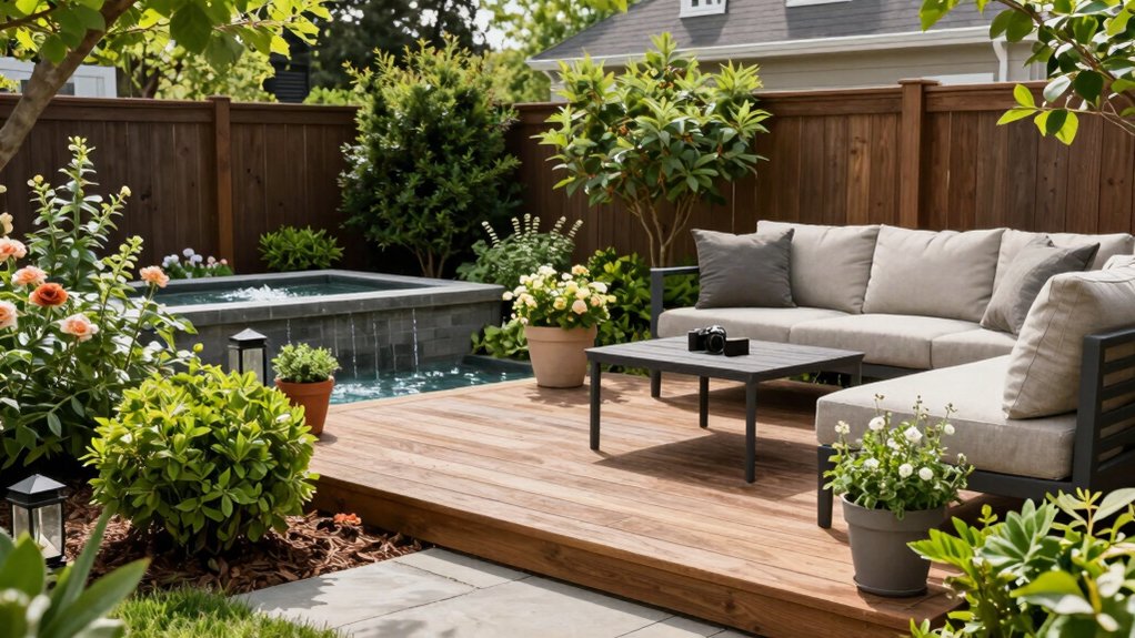 create inviting outdoor zones