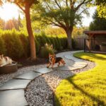 create safe outdoor space