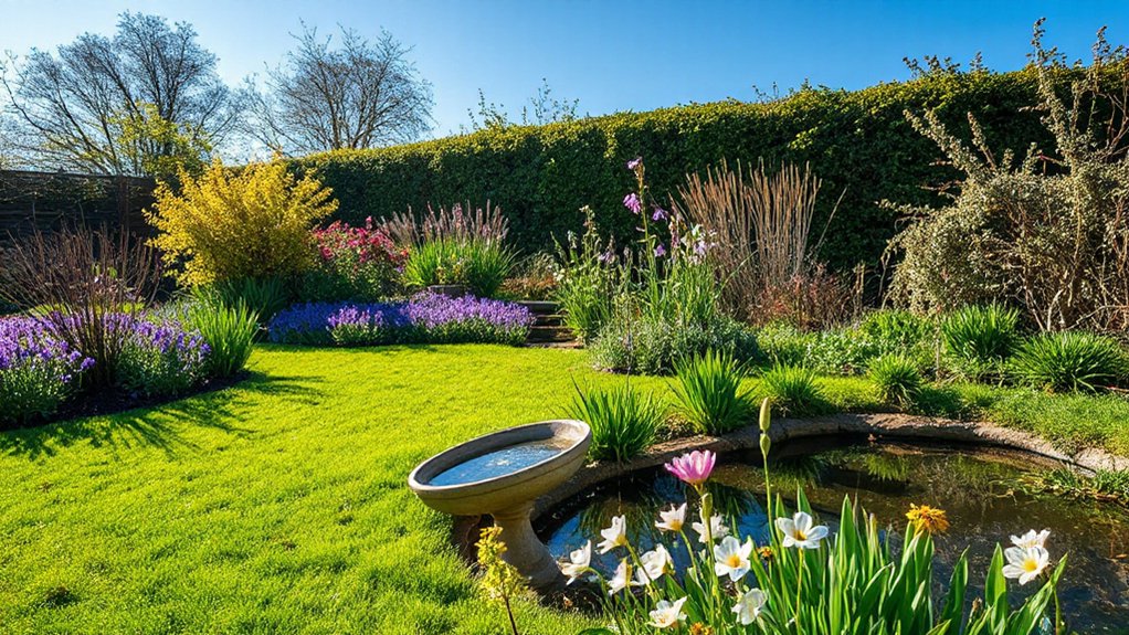 create year round wildlife habitat