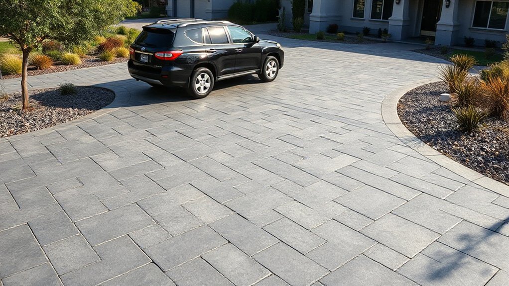 easy care driveway ideas