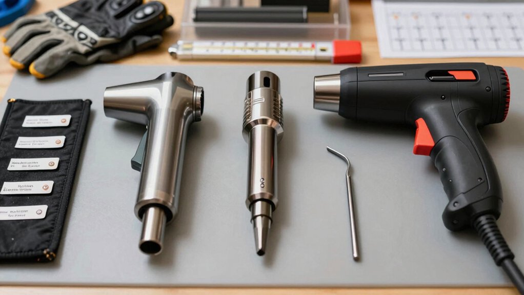 efficient nozzle and attachment selection