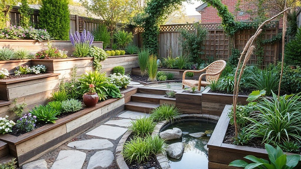 efficient small garden designs