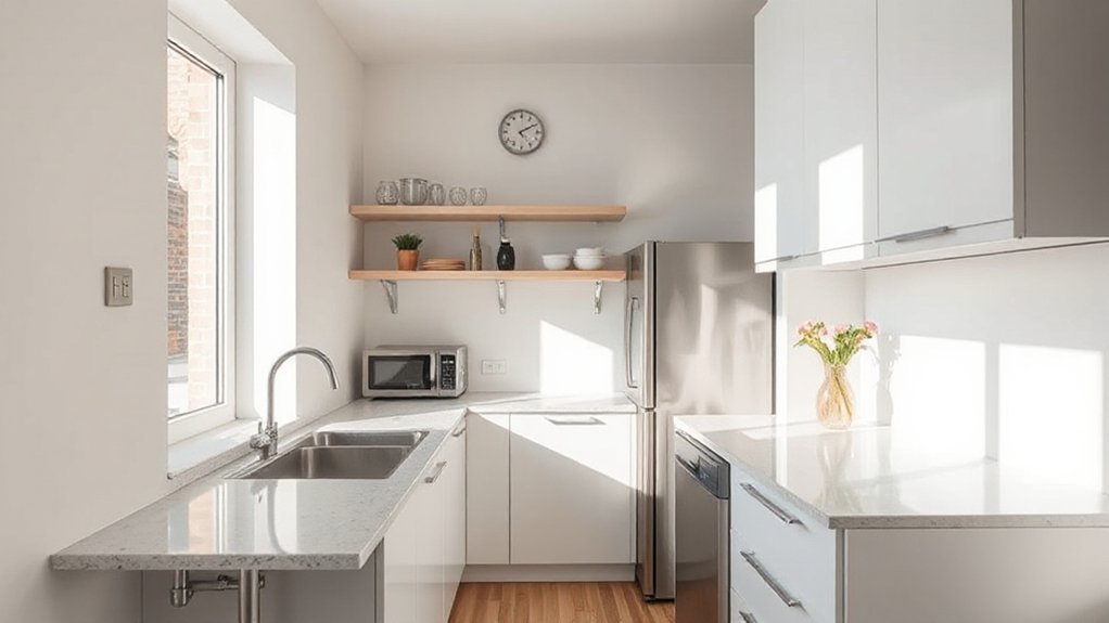 efficient space saving kitchen design