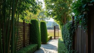 enhance garden privacy effectively
