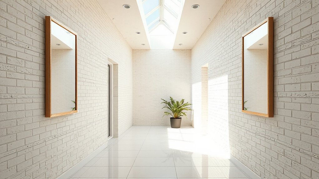 enhance light with mirrors