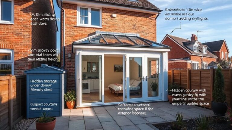 expand semi detached space