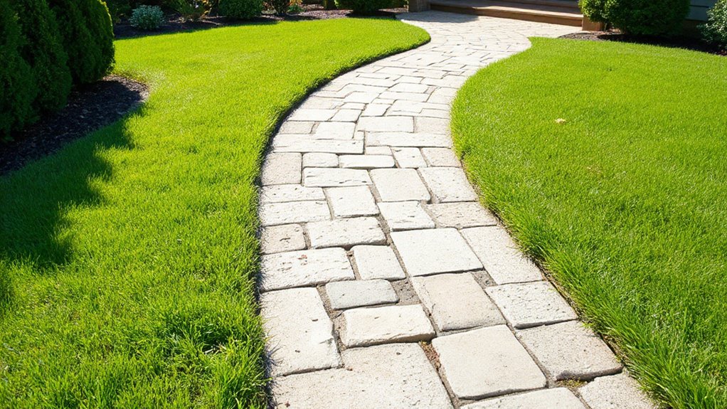 harmonized durable garden pathways