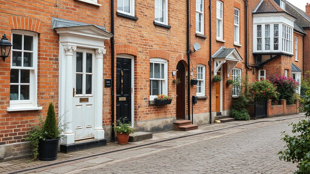 heritage appropriate brick and door restoration