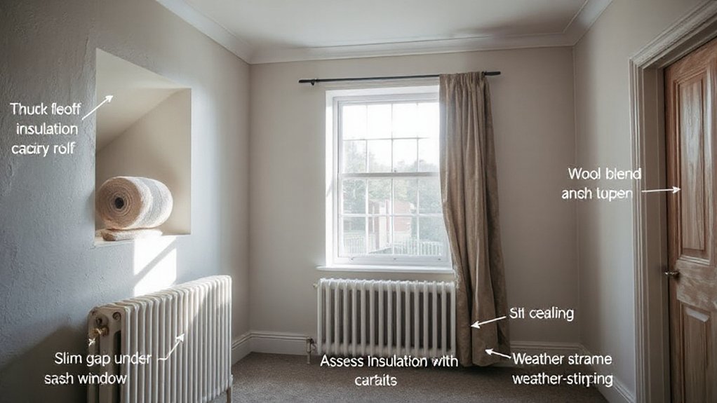 home insulation heat loss assessment