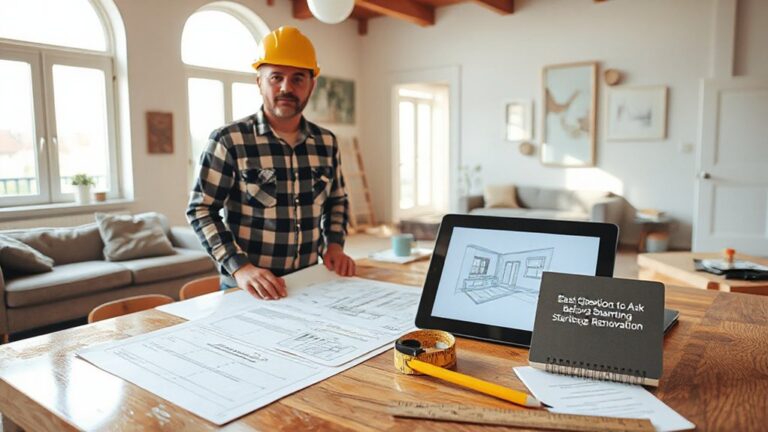 important renovation questions