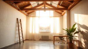 install skylights or windows