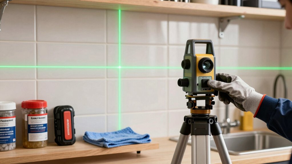 maintain laser level precision