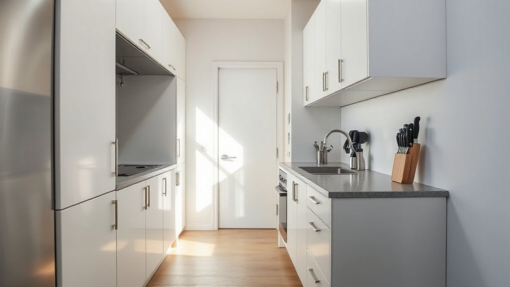 small flat kitchen designs