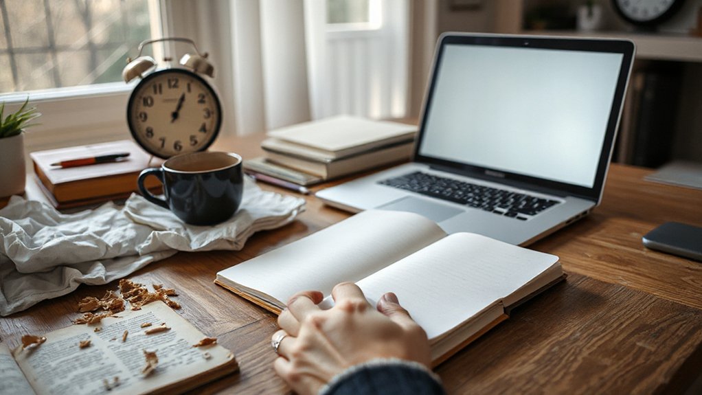 20 minute focused writing routine